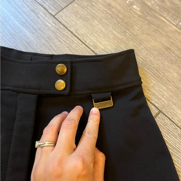 EDELWEISS Vintage Black Stirrup Ski Pants Size 6 USA - Picture 2 of 8